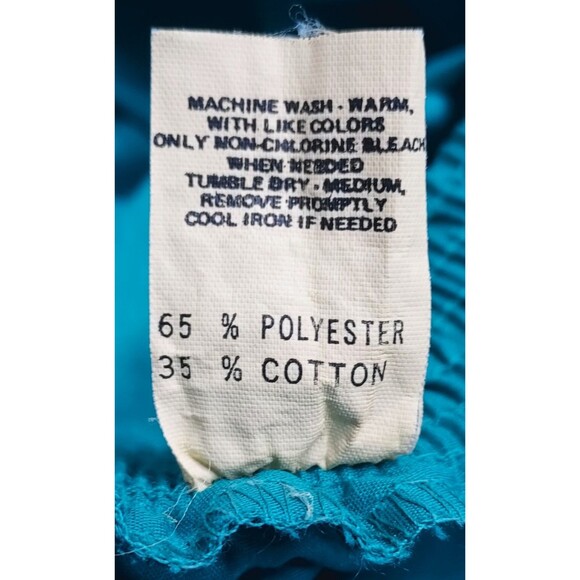 Vintage Ladies Teal Partners Please by Malco Modes Square Dance Rockabilly Skirt - Picture 4 of 7